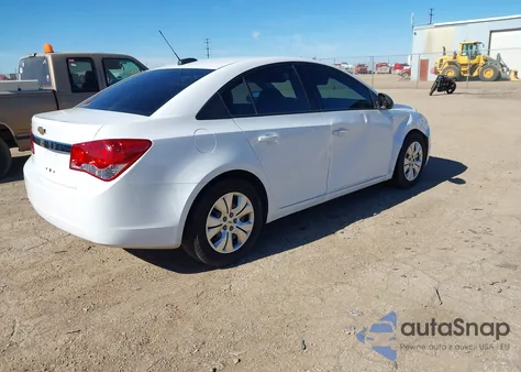 2015 Chevrolet Cruze Ls Auto из США, поврежденный, VIN 1G1PA5SH2F7258928